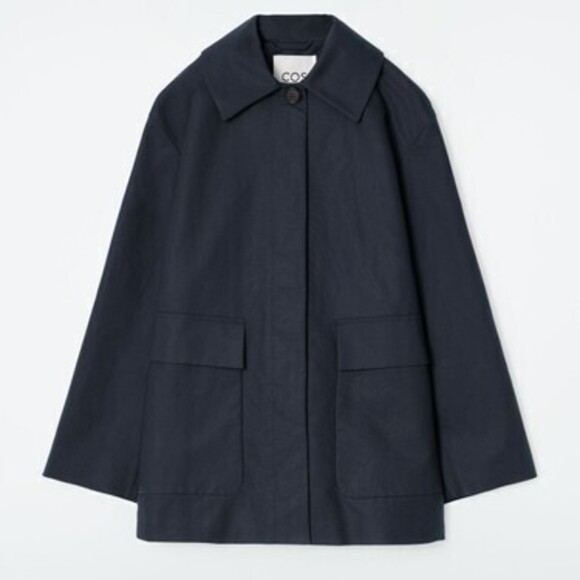 COS Jackets & Blazers - COLLARED COTTON CAR JACKET
